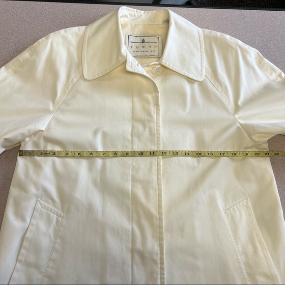 London Fog cream trench coat - Picture 11 of 13